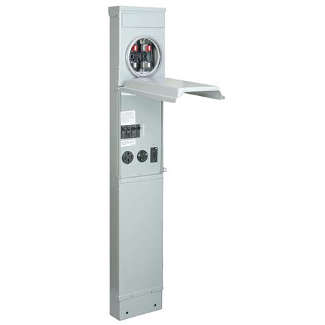 100 amp pedestal electrical box